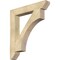 Ekena Millwork Westlake Slat Rough Sawn Bracket, Douglas Fir, 6"W x 40"D x 44"H BKT06X40X44WTL06RDF - alternate 1